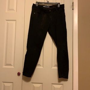 Black RockStar skinny jeans size 14